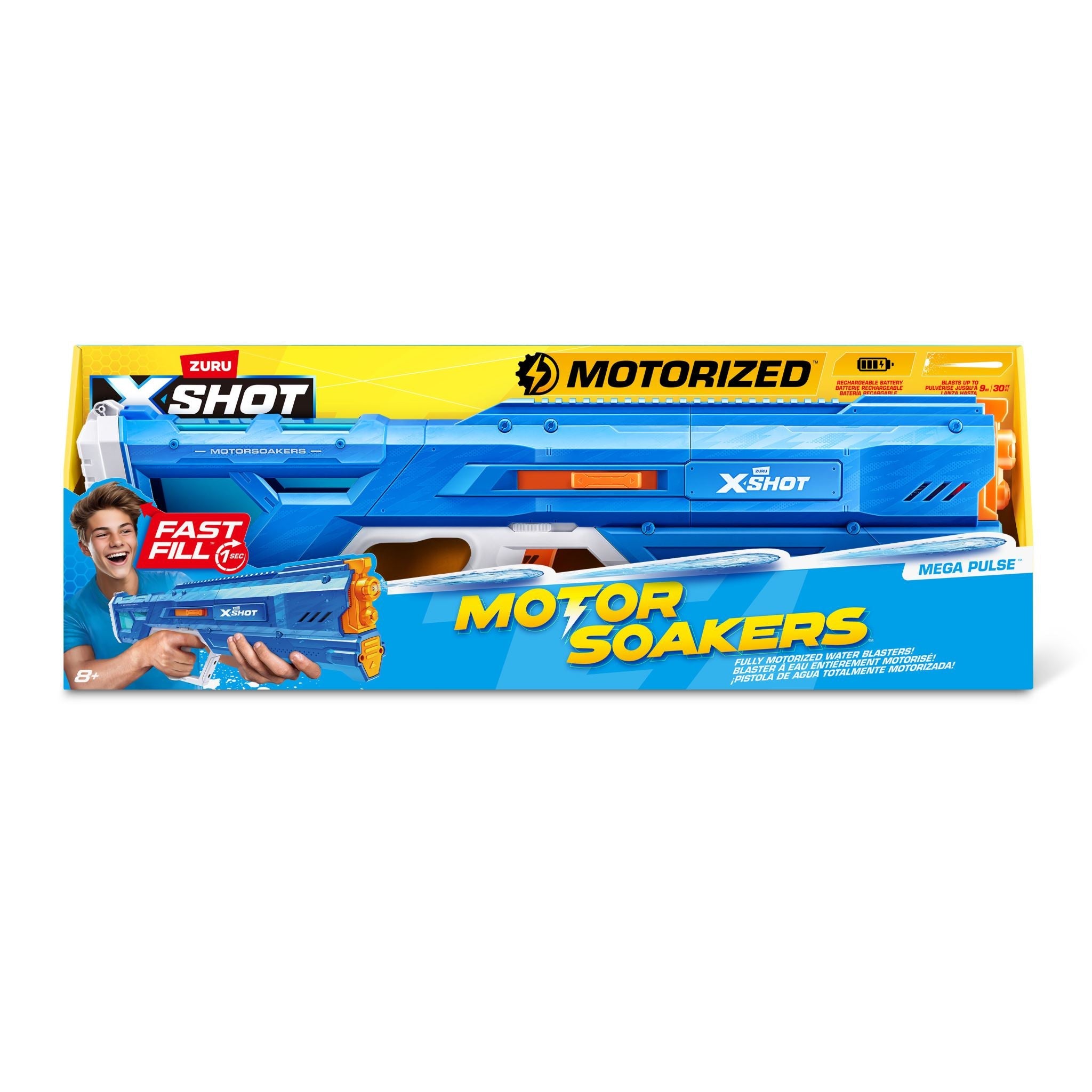 Bestway Family Pool with Canopy + ZURU X-Shot Water Fast-Fill S1 Medium