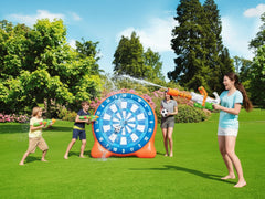 Bestway  Inflatable Dartboard + ZURU X-Shot Fast Fill Hydro Cannon