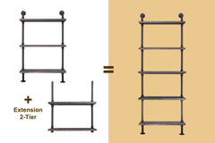 3-Tier Pipe Shelf