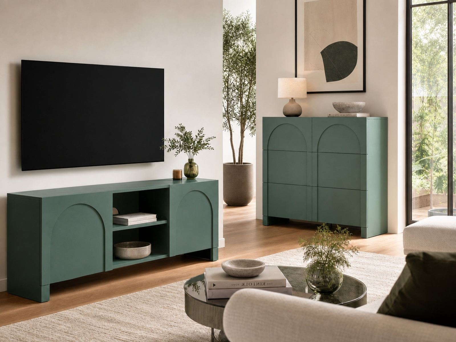 Cambre Living Room Combo – 2 Piece Compact Set