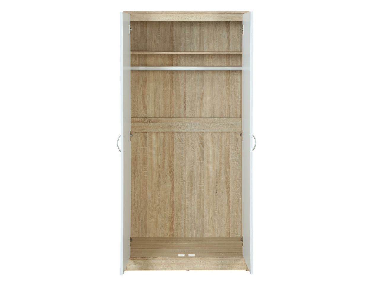 Bardalona 2-Door Wardrobe - Oak