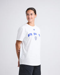 25/26 Unisex Casual White Tee - L