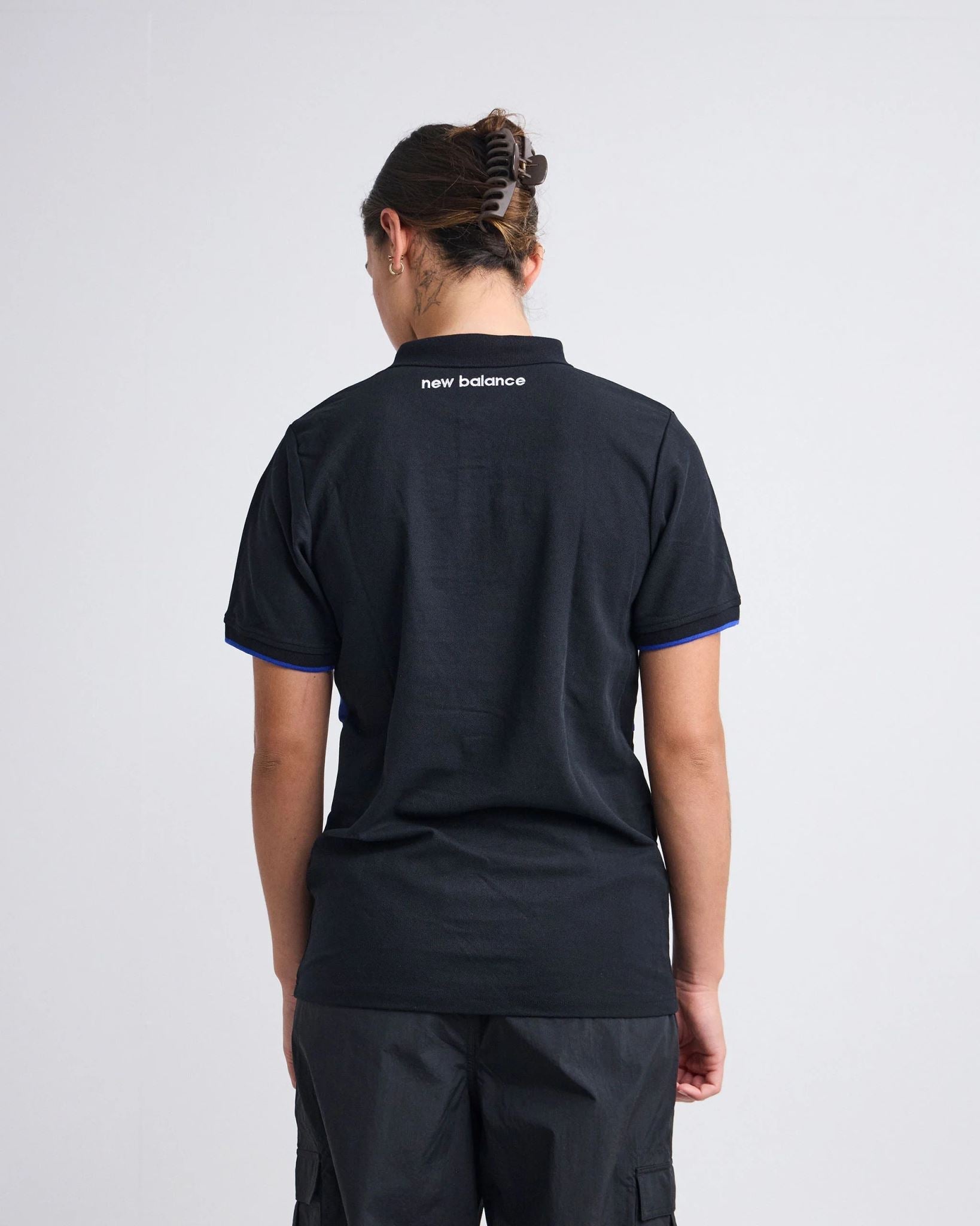 25/26 Black Media Polo - M