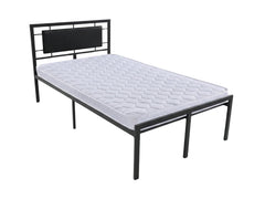 Dakota Metal Bed Frame & Bon15 Mattress - King Single