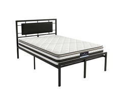 Dakota Metal Bed Frame & Bon21 Mattress - King Single