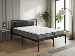 Dakota Metal Bed Frame & FIRM23 Mattress - Double