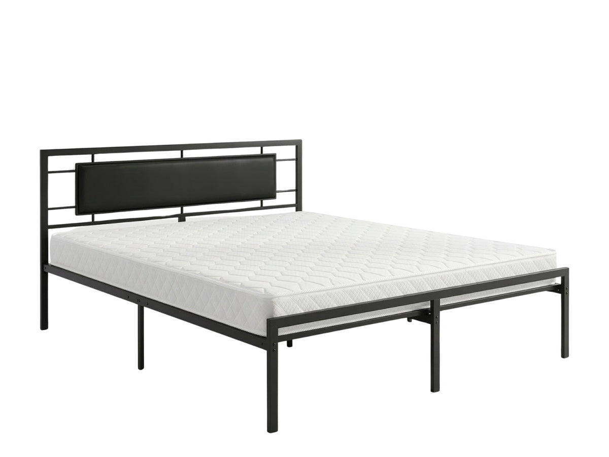 Dakota Metal Bed Frame & Bon15 Mattress - Double