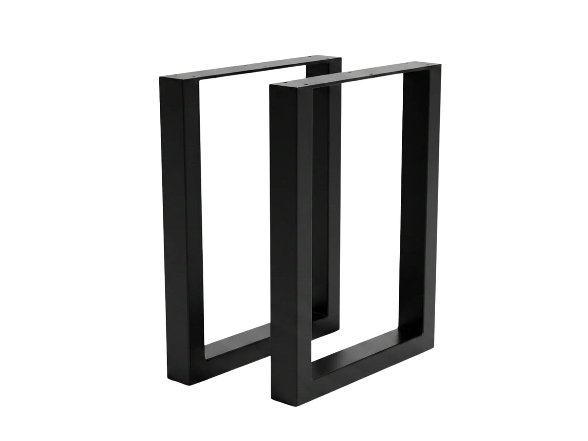 DS Box Shape Metal Table Legs Large - Set of 2