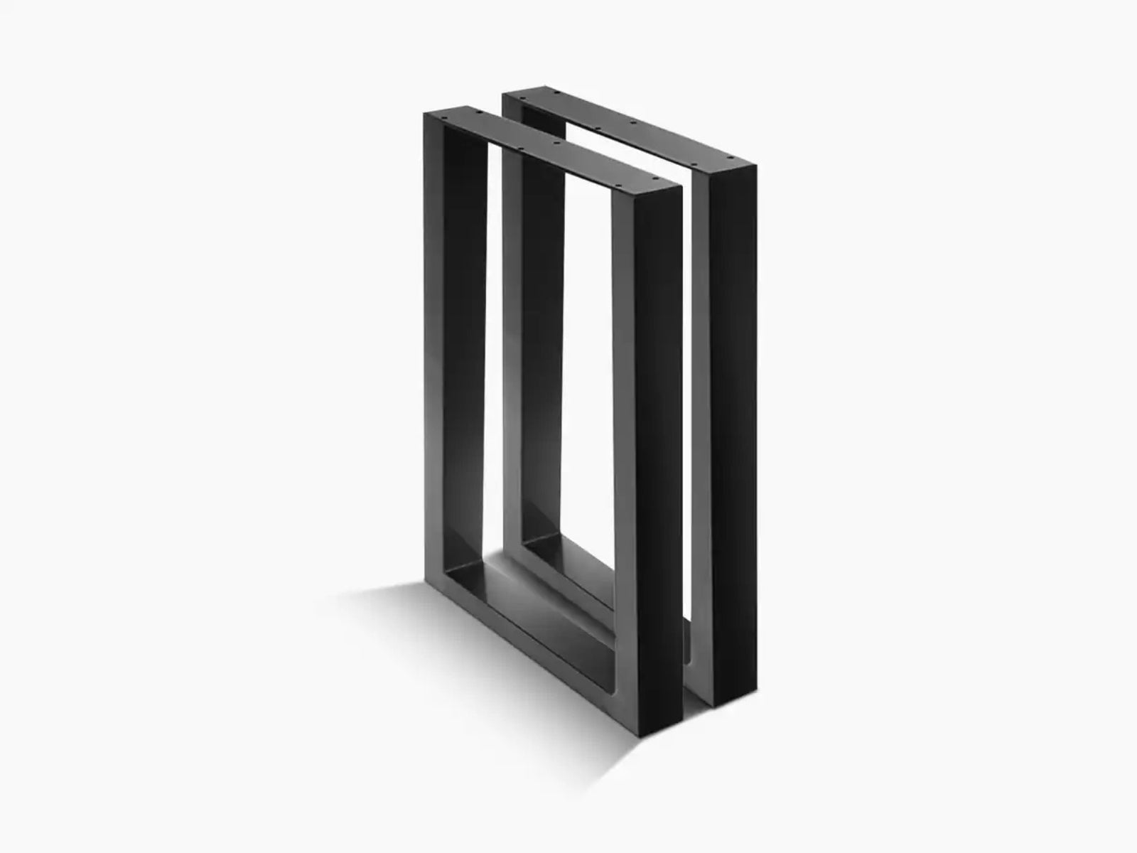 DS Box Shape Metal Table Legs Large - Set of 2