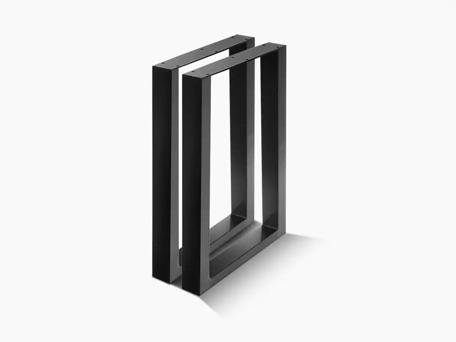 DS Box Shape Metal Table Legs Large - Set of 2