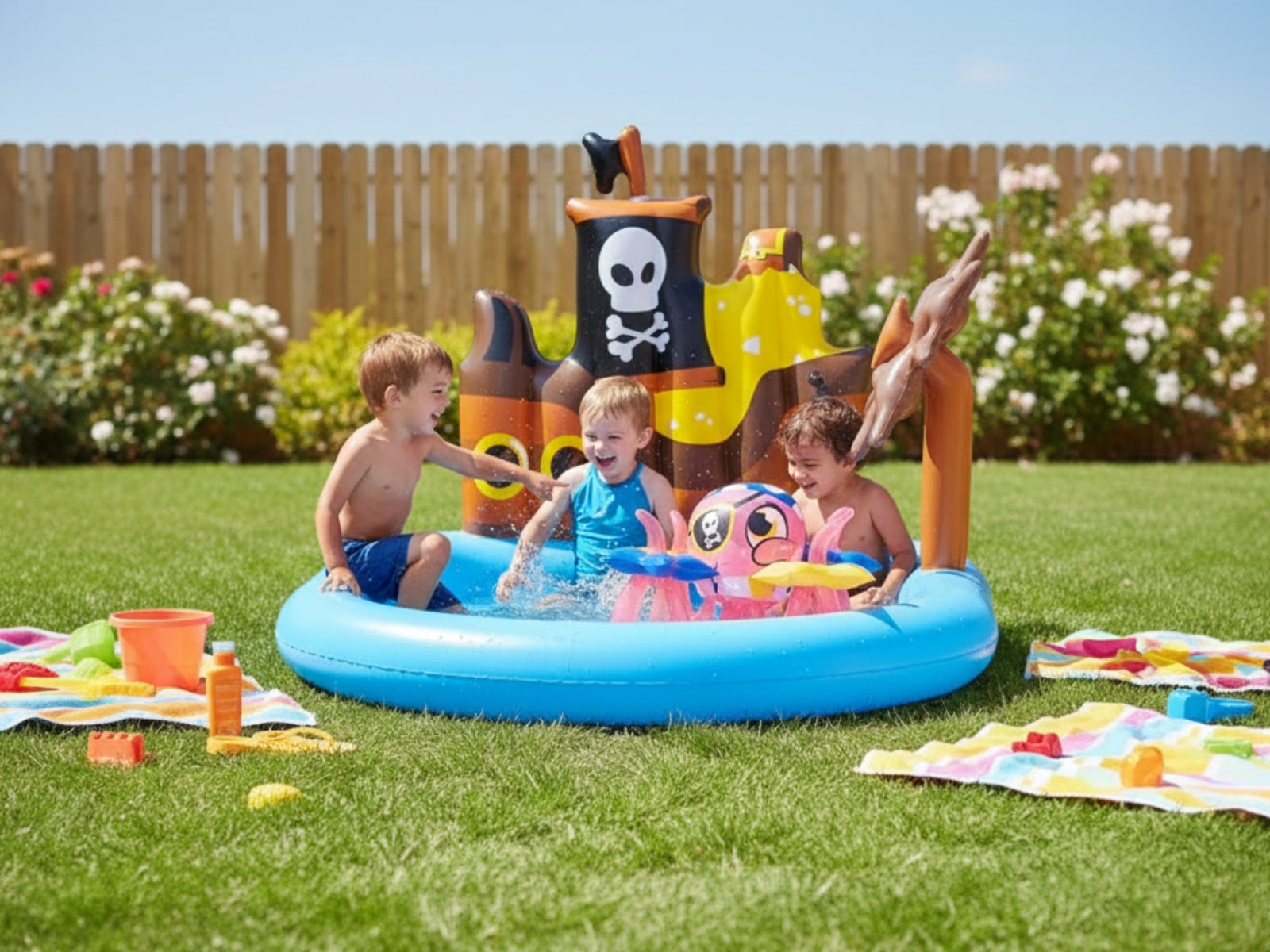 Bestway Kids Wading Pool 1.40 m x 1.30 m