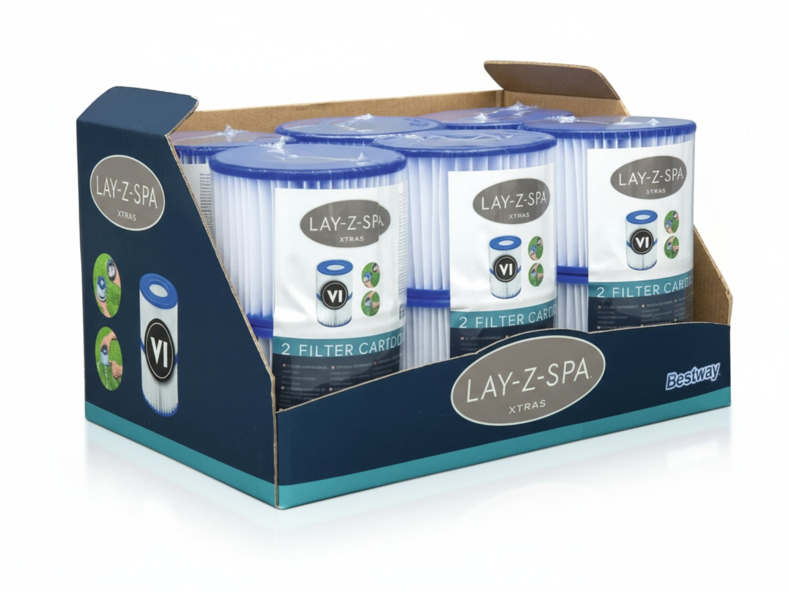 60311 Lay-Z-Spa Filter Cartridge VI x2