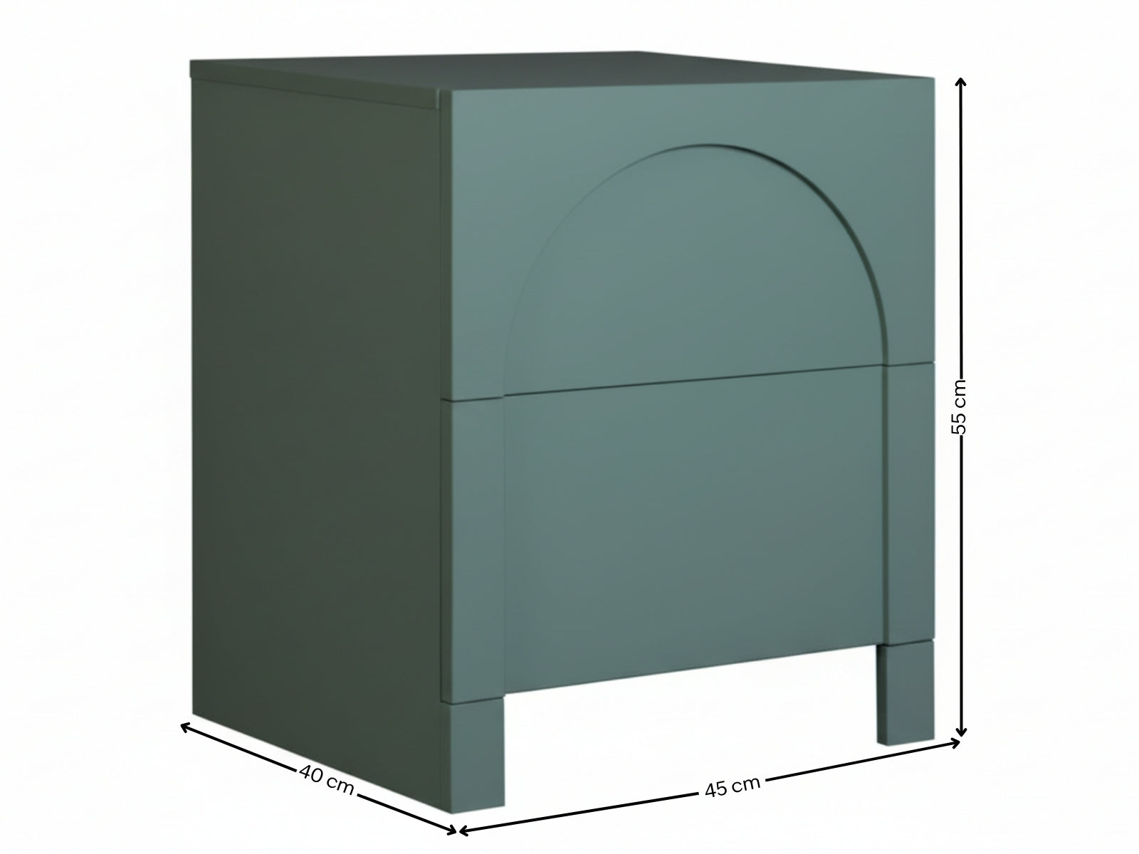 Cambre Bedside Table