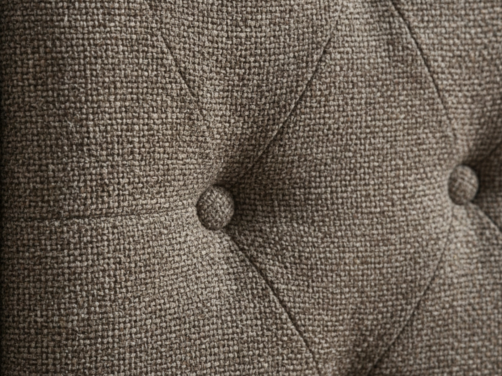 Calwa Linen Headboard Brown - Double