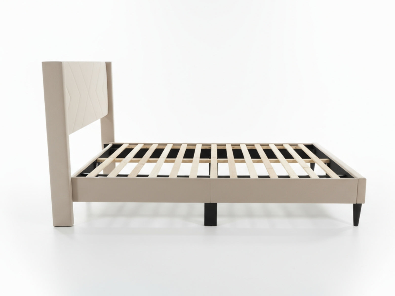 Breezy Bed Frame Beige - Double
