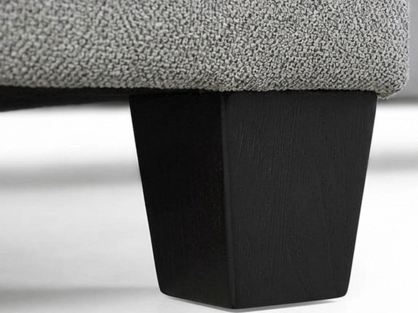 Delano Sectional Linen Sofa with Left Chaise - Grey