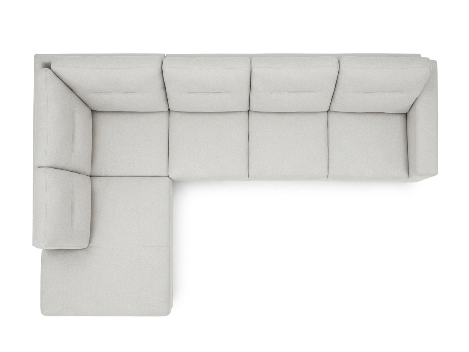 Delano Sectional Linen Sofa with Left Chaise - Beige