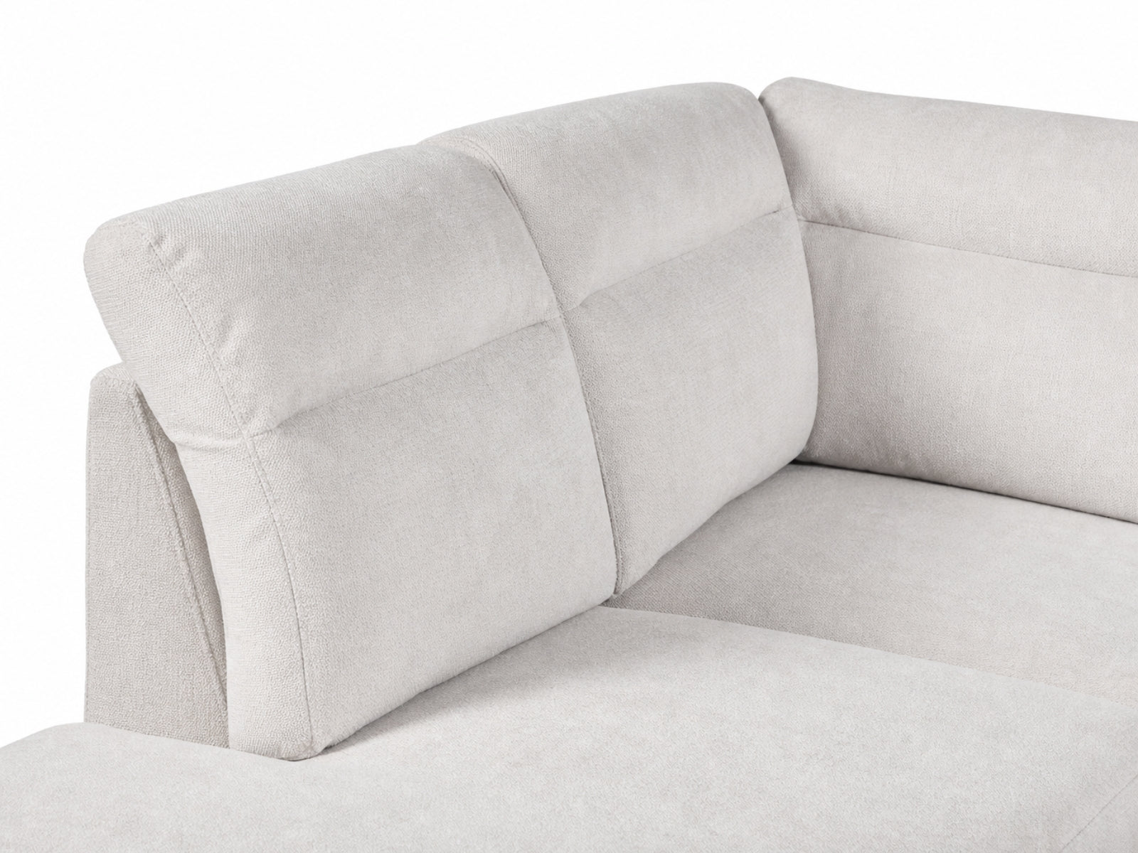 Delano Sectional Linen Sofa with Left Chaise - Beige