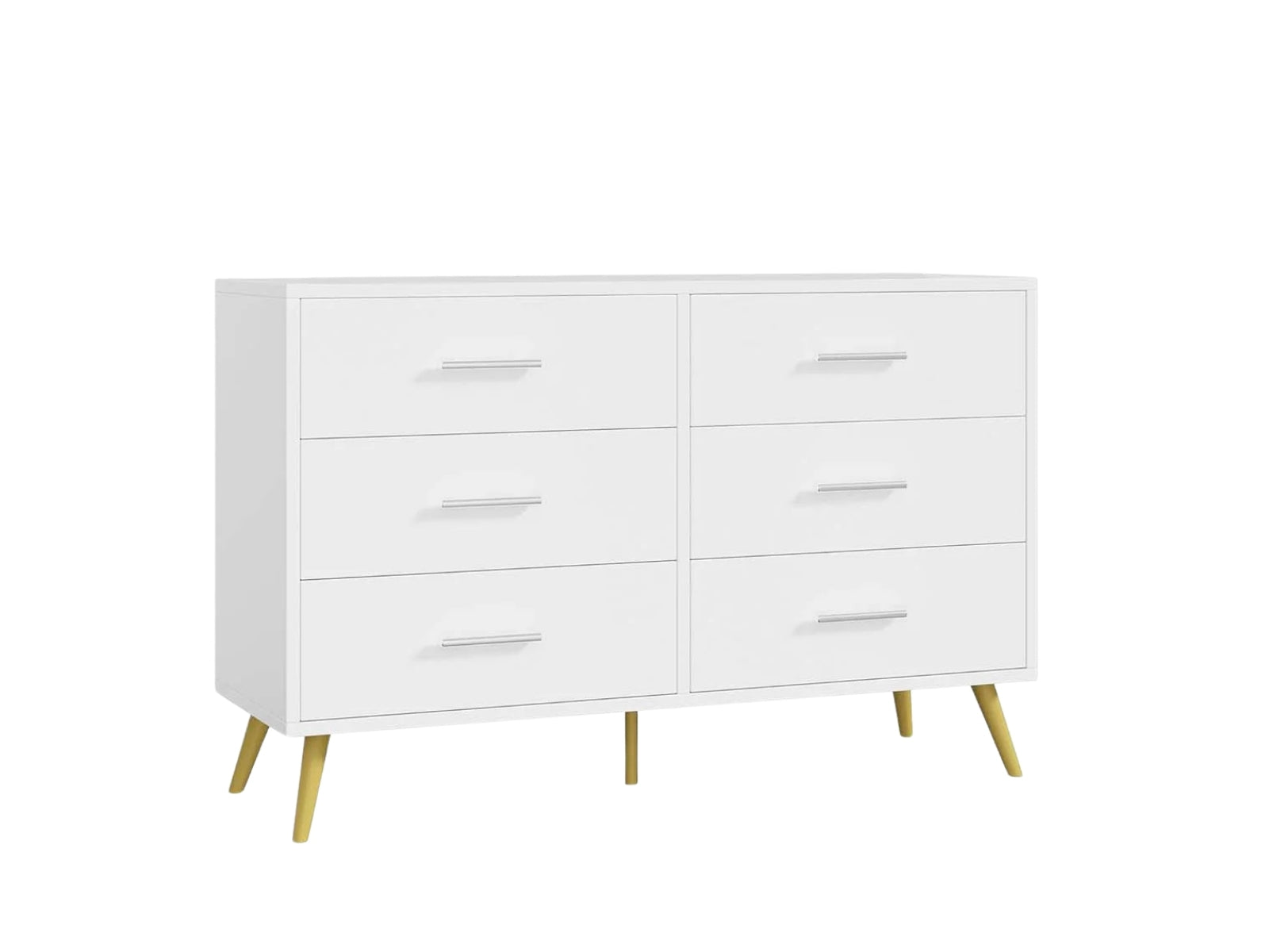 6-Drawer Cabinet - White