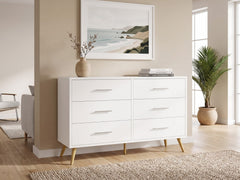 6-Drawer Cabinet - White