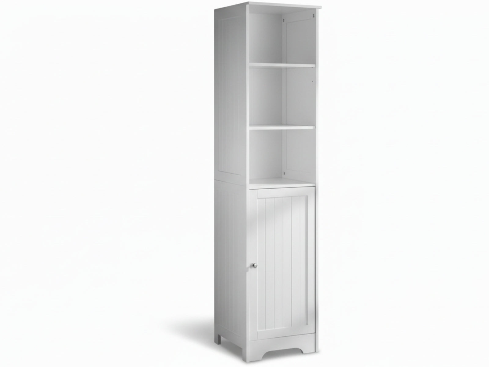 Bathroom Tower Cabinet - White