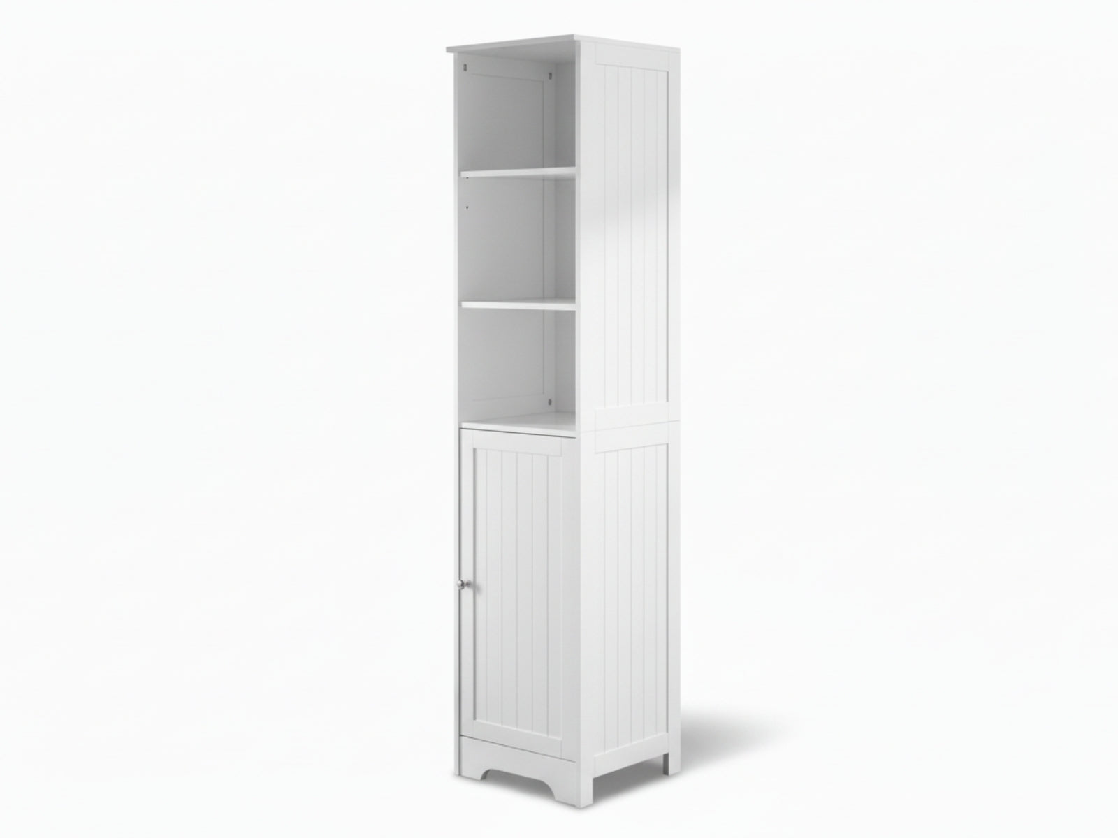 Bathroom Tower Cabinet - White
