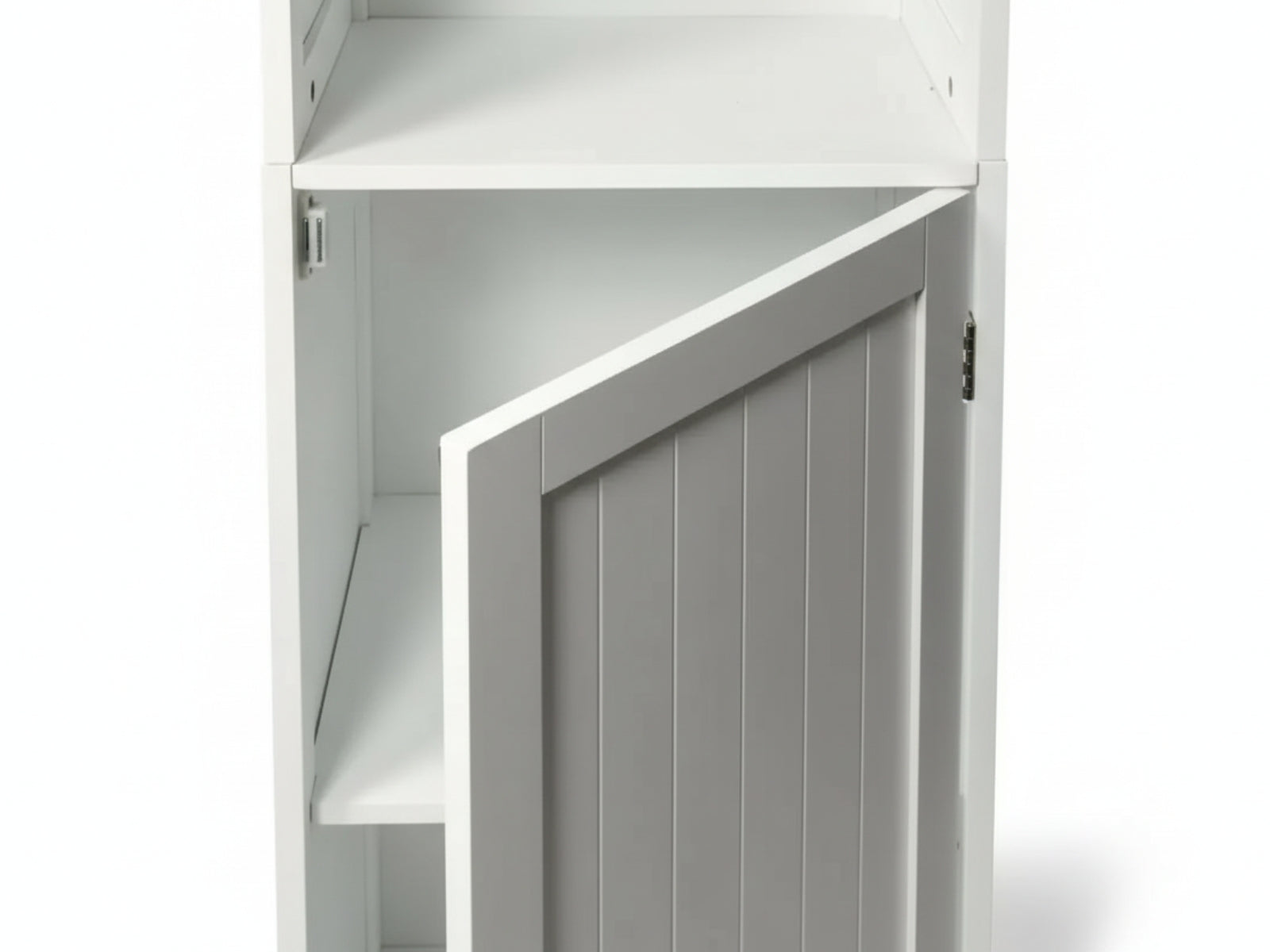 Bathroom Tower Cabinet - White