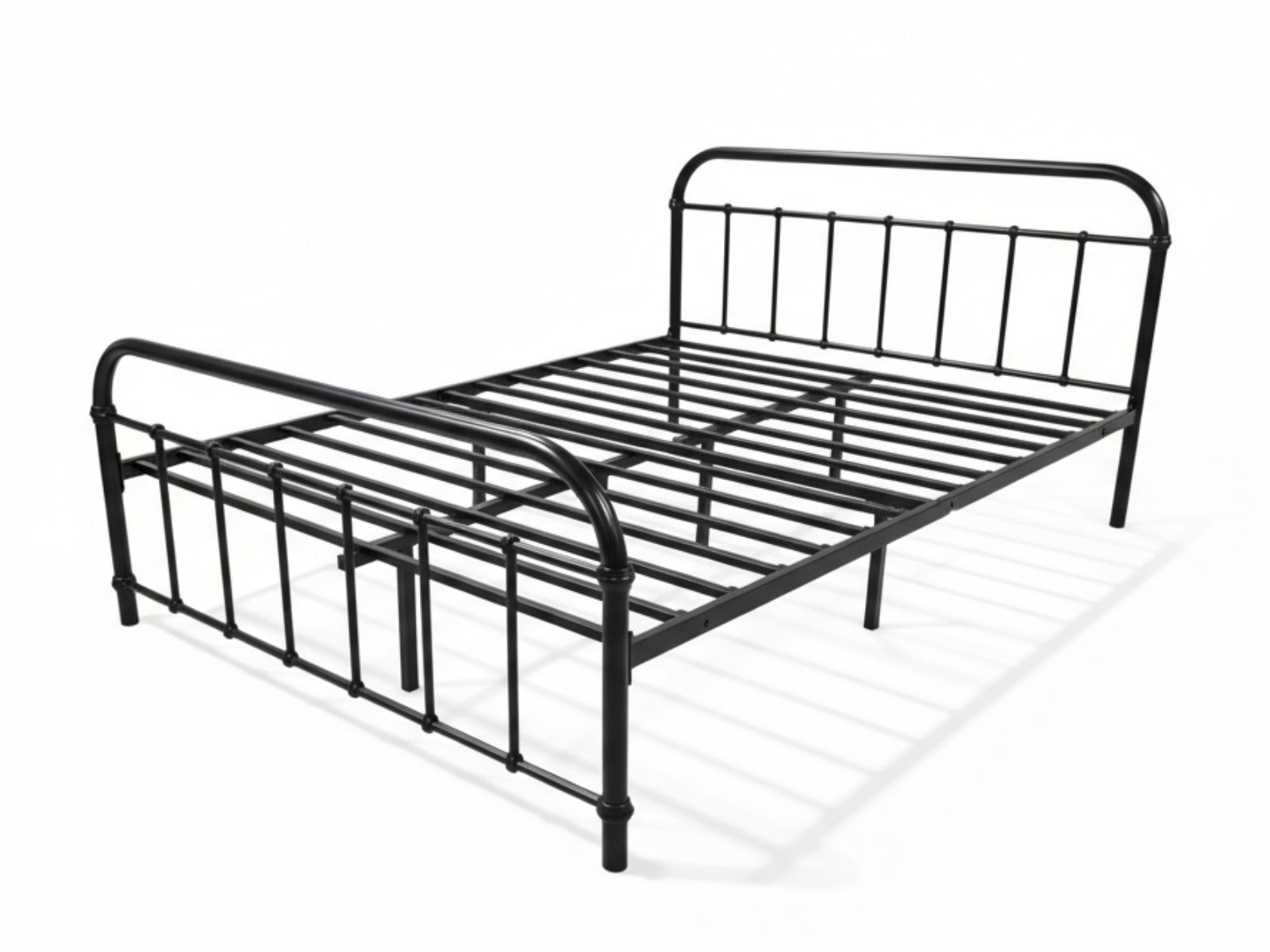 Darcy Metal Bed Frame Black - Queen