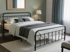 Darcy Metal Bed Frame Black - Double