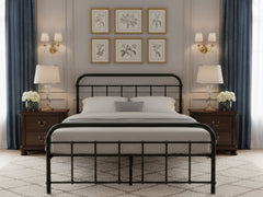 Darcy Metal Bed Frame Black - Double