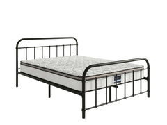 Darcy Metal Bed Frame Black & GEL30 Mattress - Queen