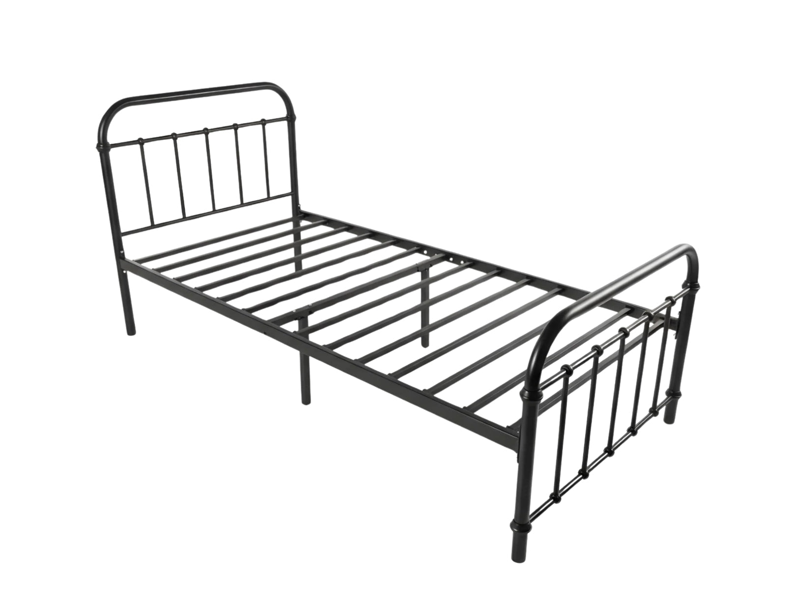 Darcy Metal Bed Frame Black - Single