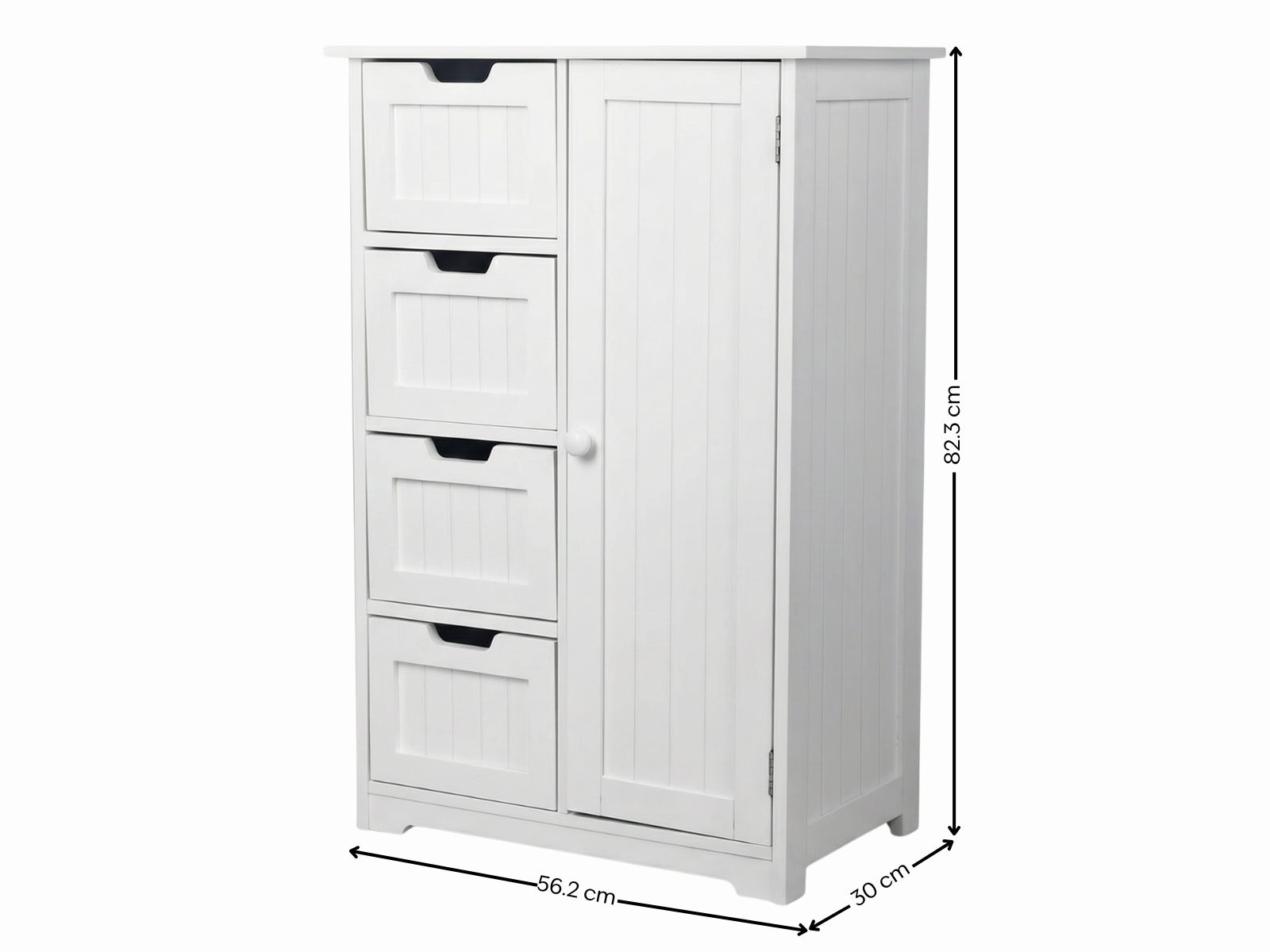 Bathroom 4-Draw Cabinet