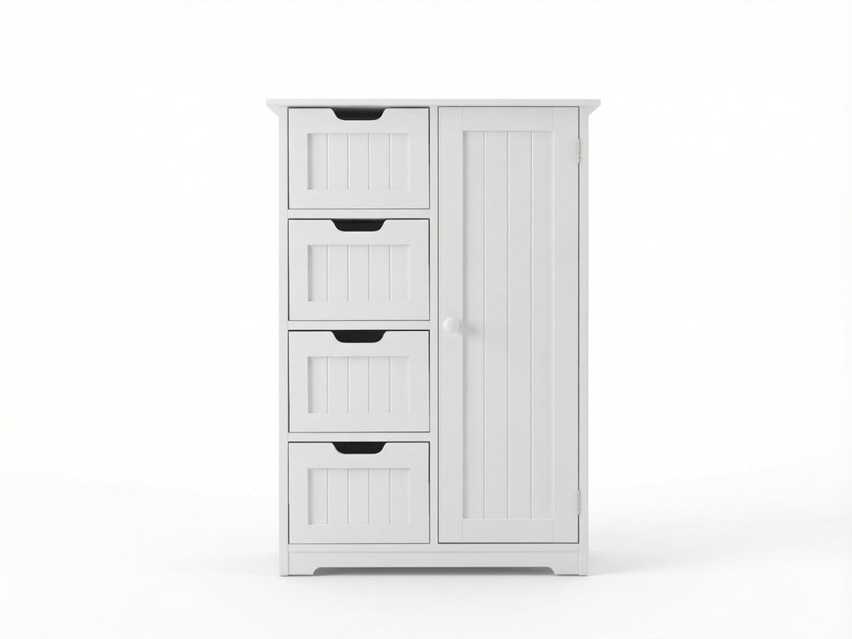 Bathroom 4-Draw Cabinet