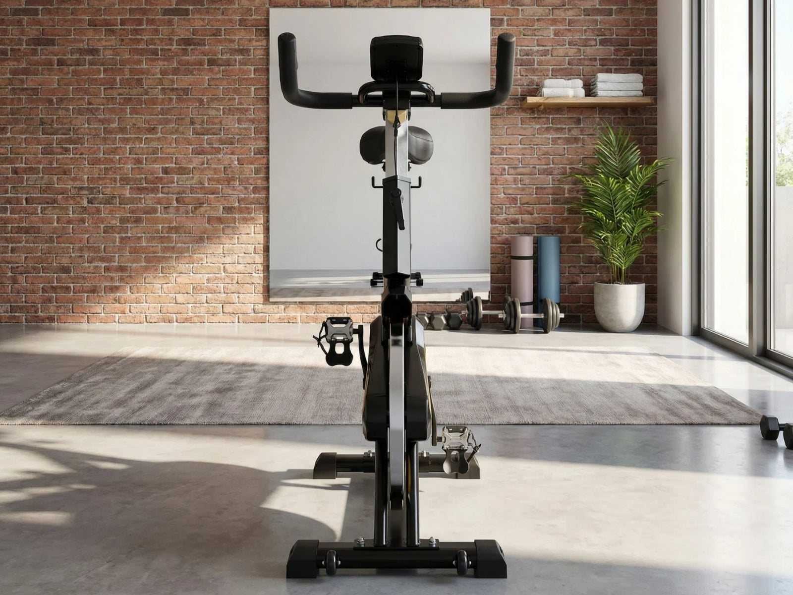 13kg Flywheel Exercise Spin Bike – Yellow