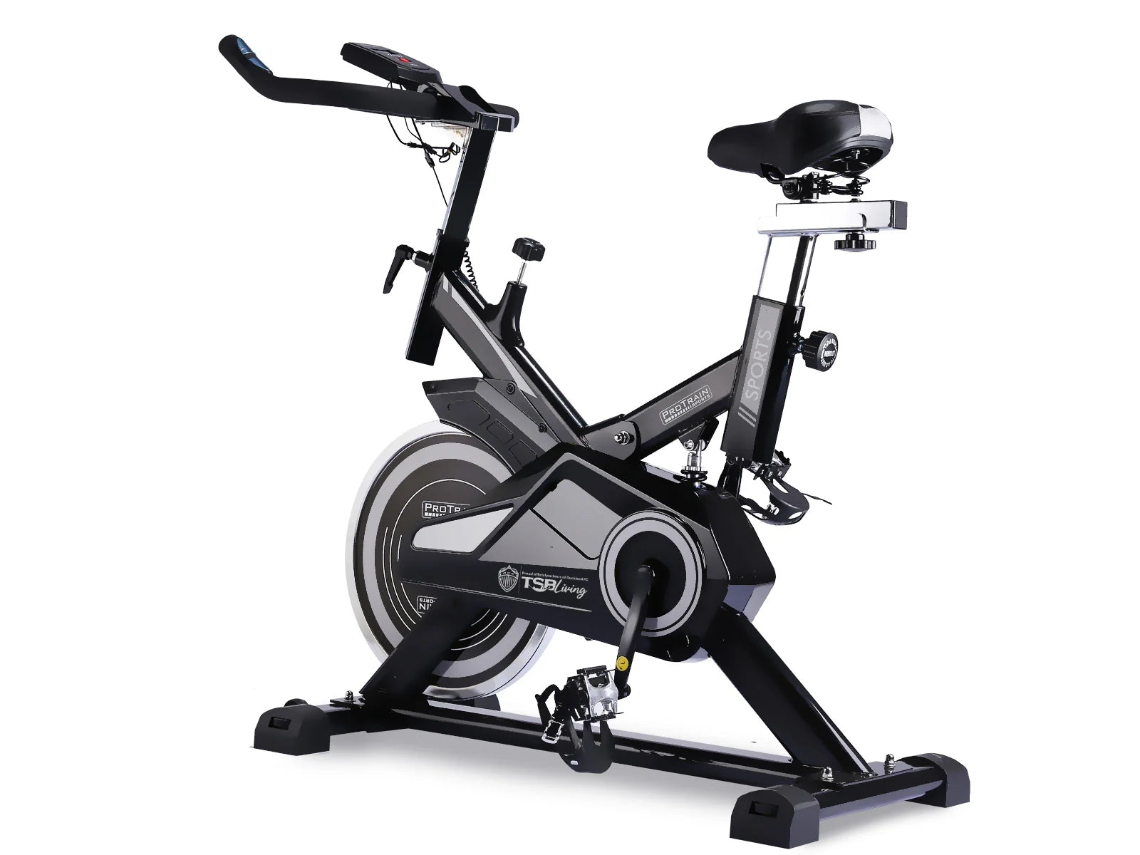 18kg Flywheel Exercise Spin Bike – Grey