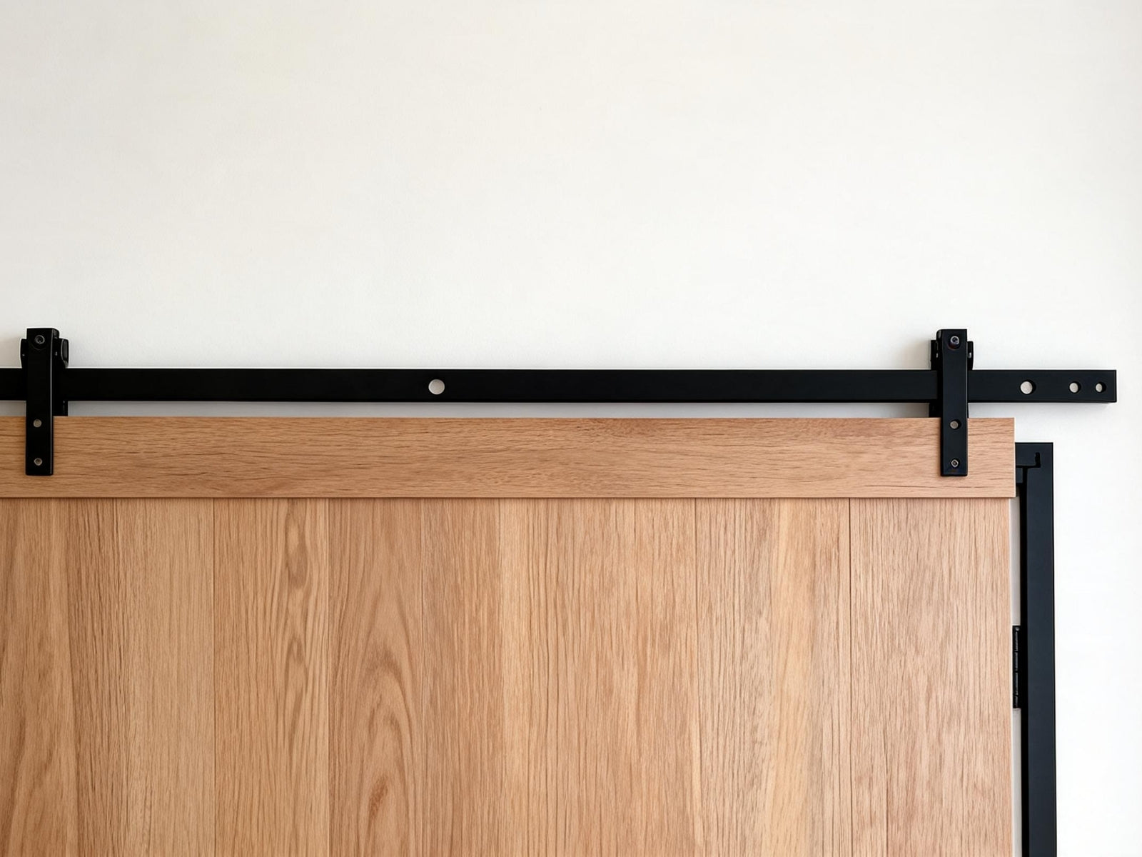 Barn Door Hardware Track 1m - Set of 2