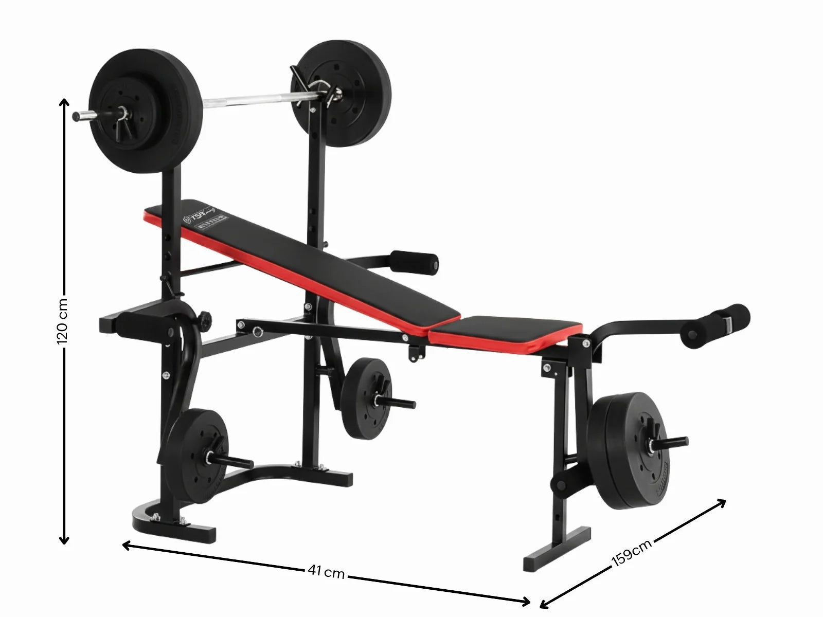 7-in-1 Multifunction Weight Bench