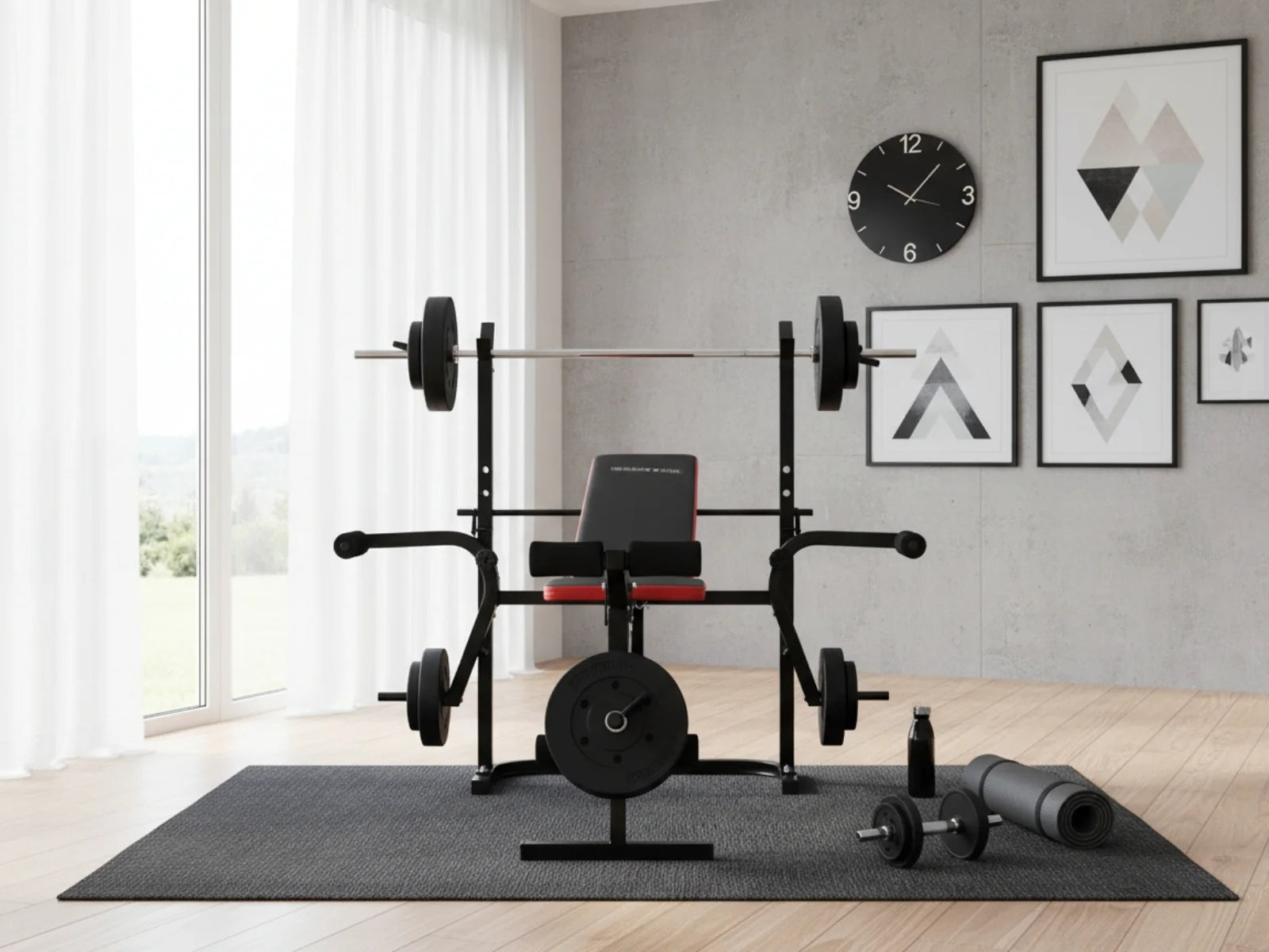 7-in-1 Multifunction Weight Bench