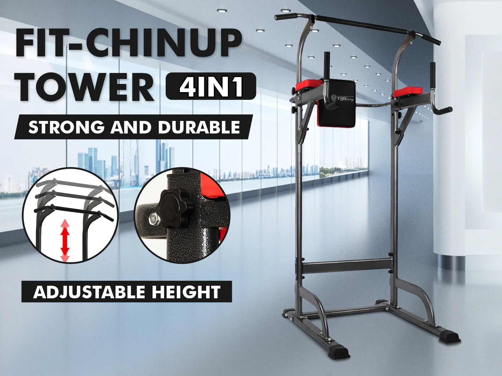 4-in-1 Multifunction Power Tower