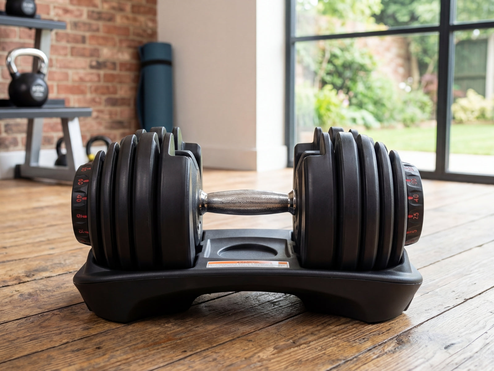 Adjustable Dumbbell Set Black - 40 kg (Set of 2)