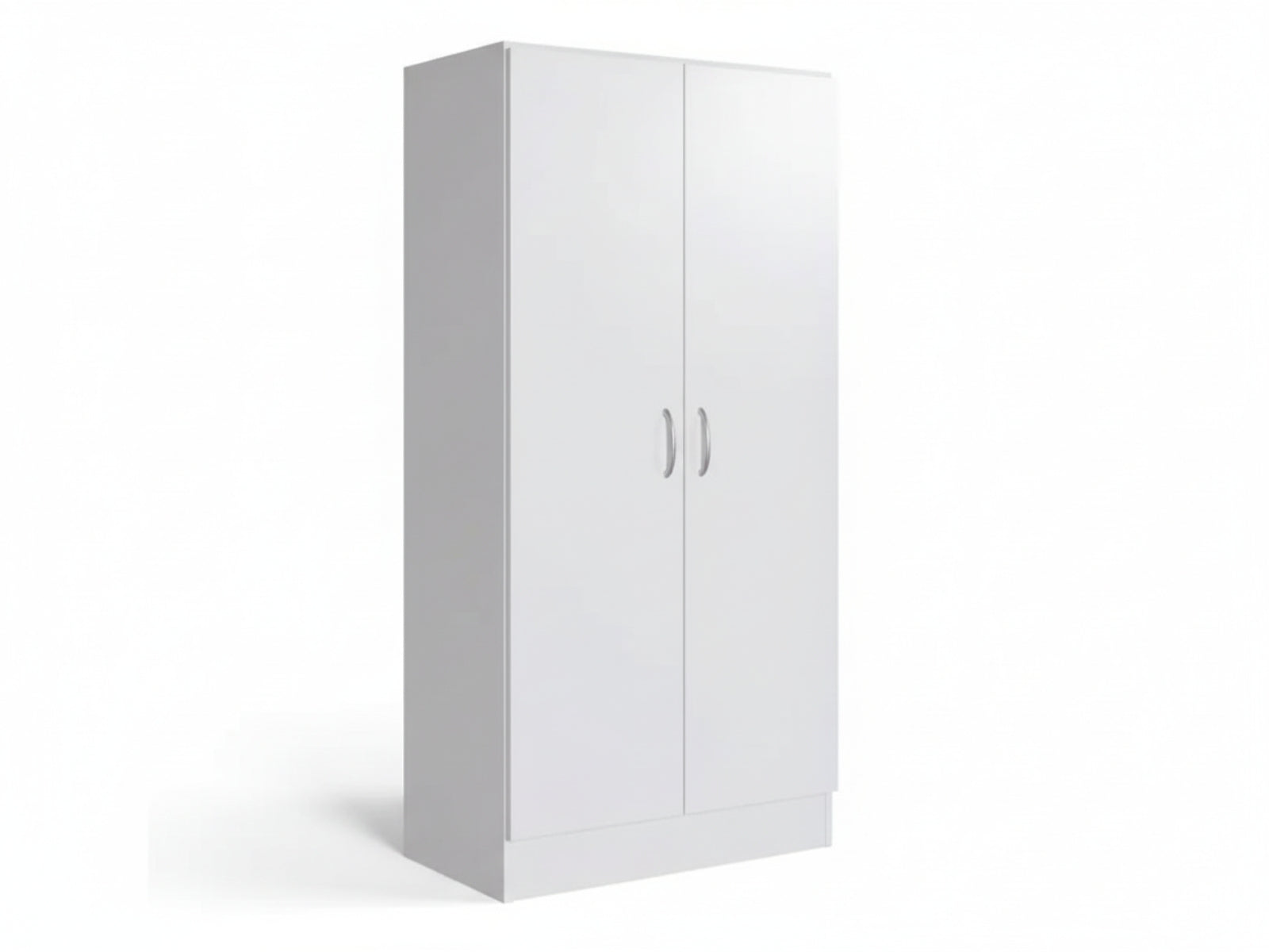 Clevedon 2-Door Shoe Storage Cabinet - White
