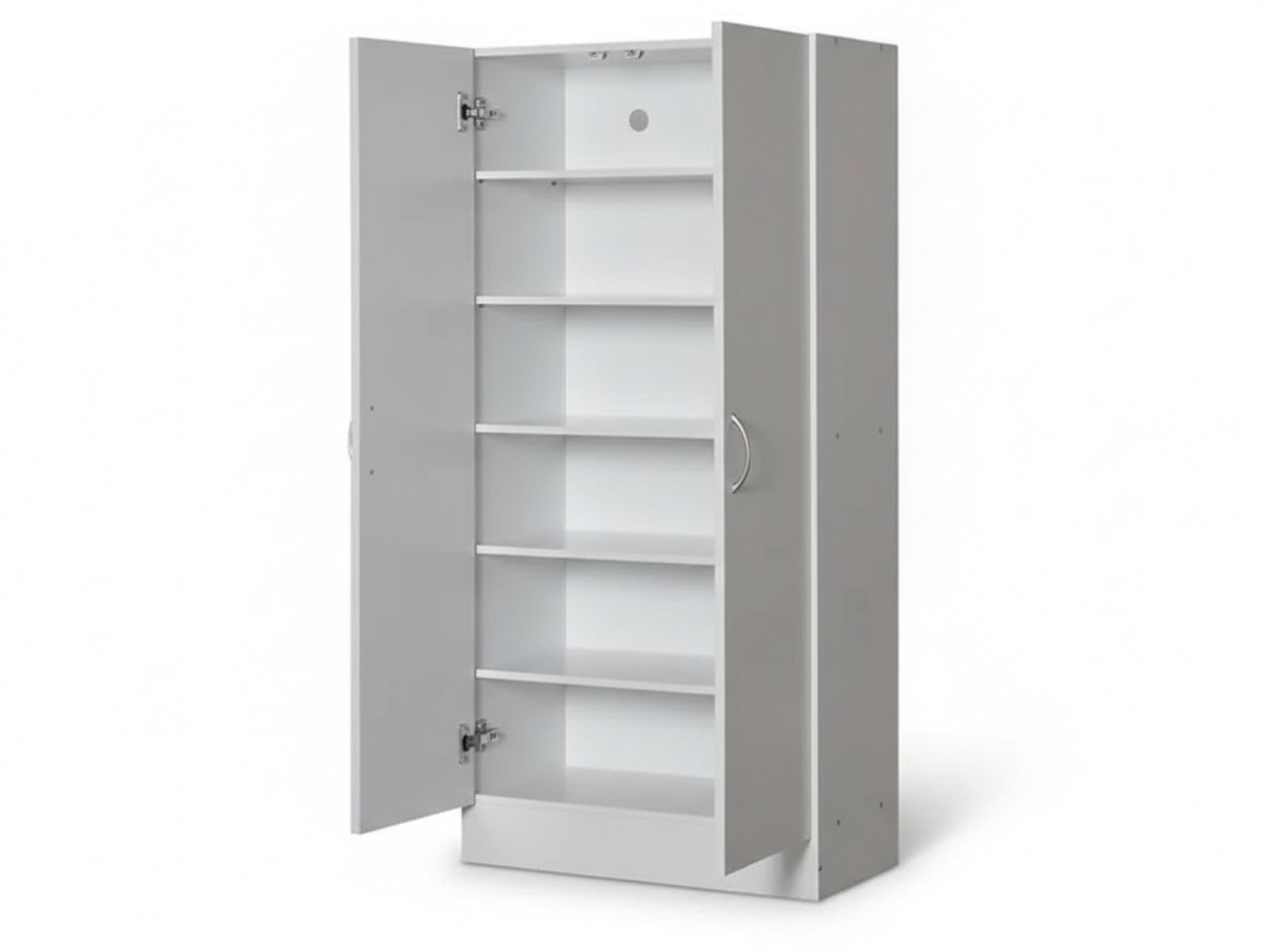 Clevedon 2-Door Shoe Storage Cabinet - White
