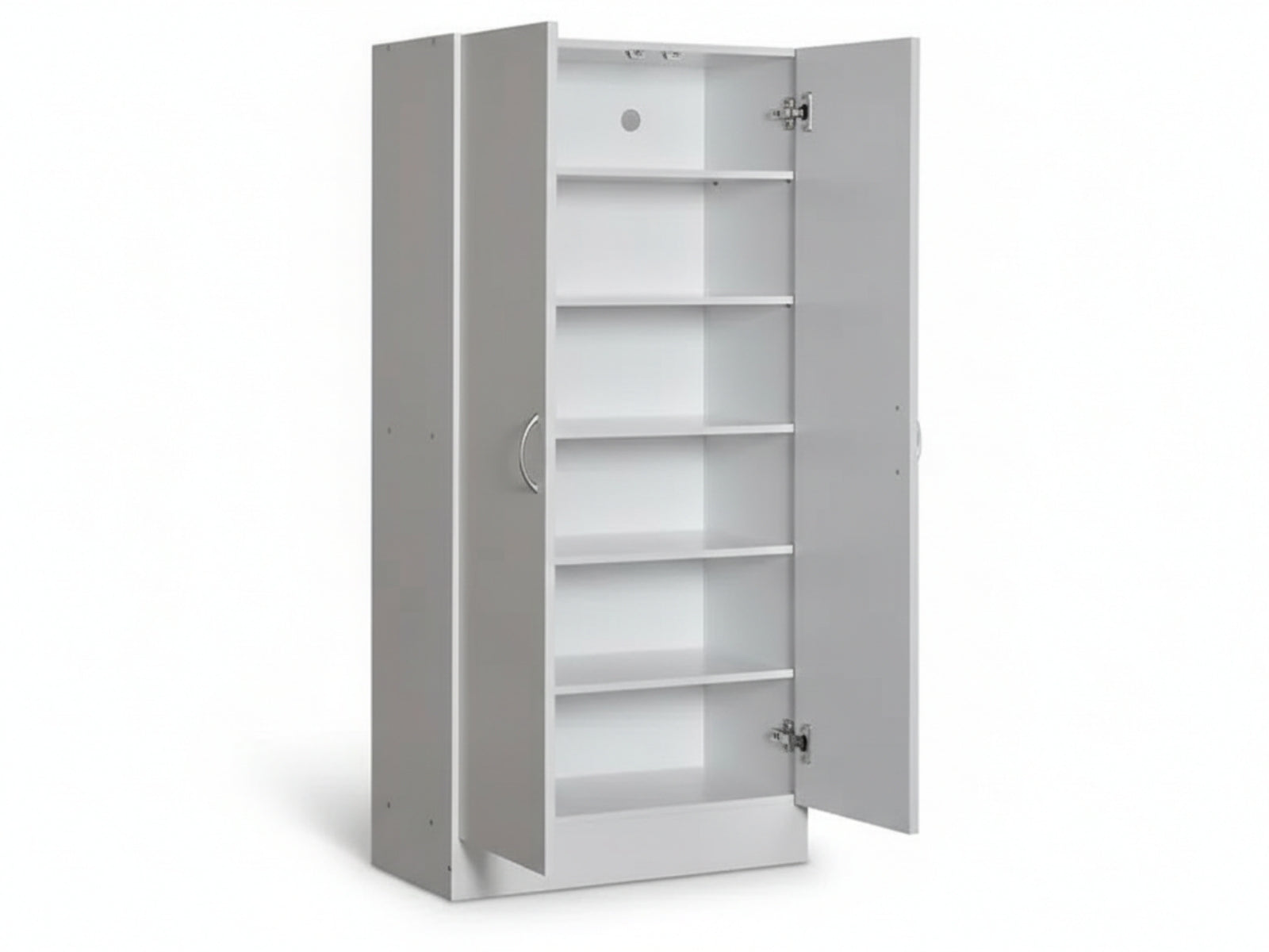 Clevedon 2-Door Shoe Storage Cabinet - White