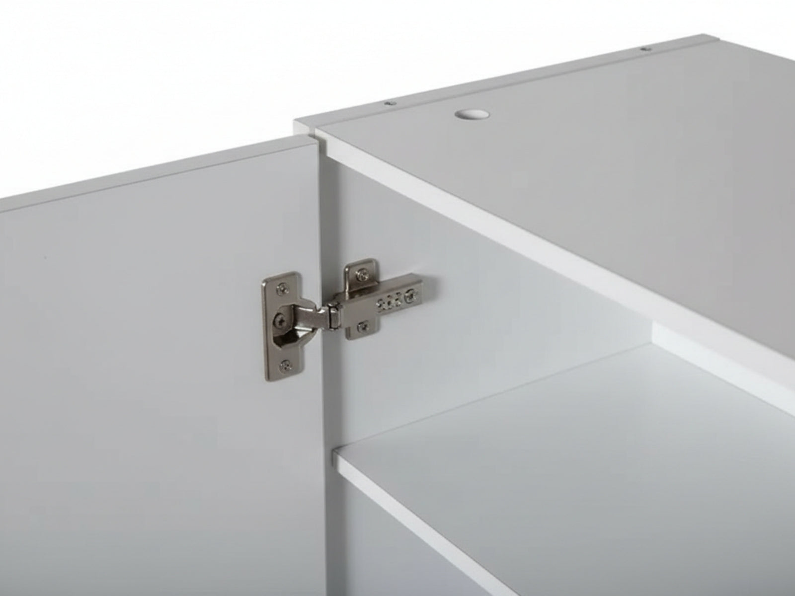 Clevedon 2-Door Shoe Storage Cabinet - White