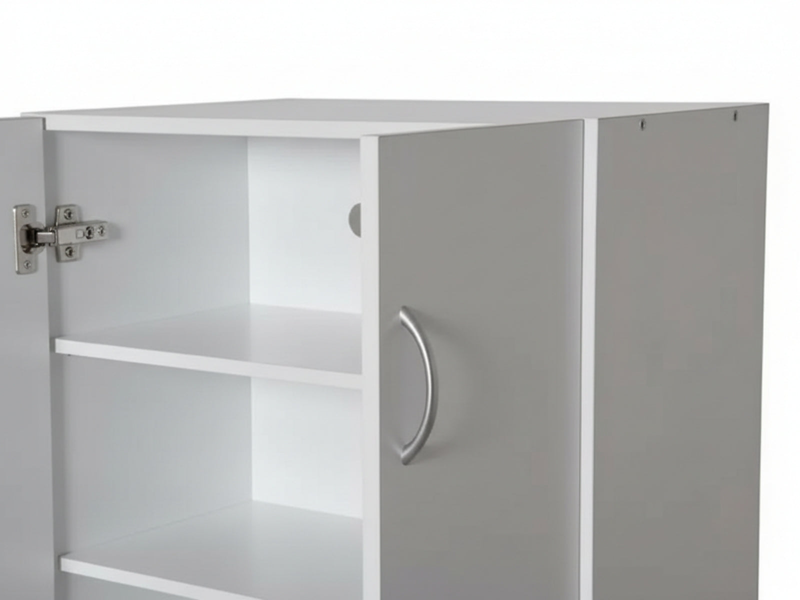 Clevedon 2-Door Shoe Storage Cabinet - White