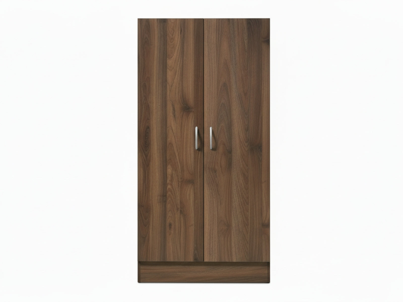 Clevedon 2-Door Shoe Storage Cabinet - Walnut