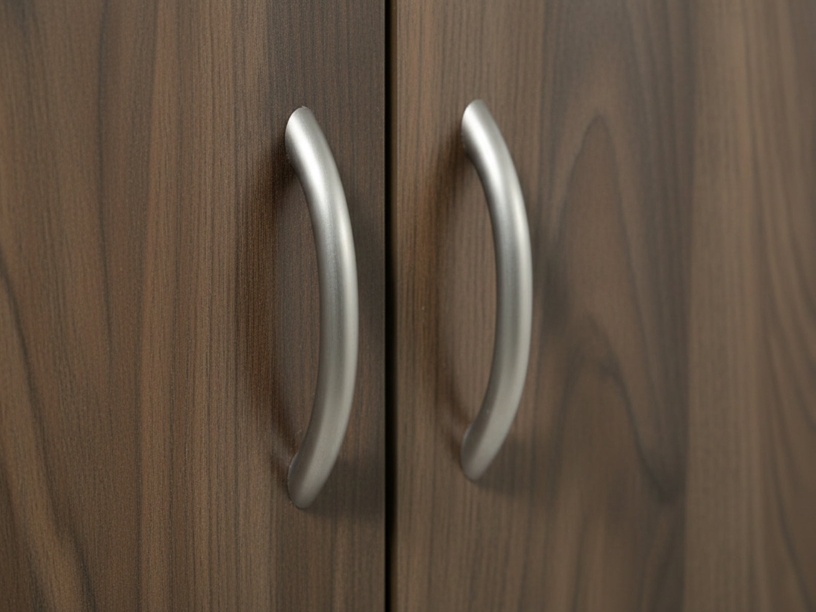 Clevedon 2-Door Shoe Storage Cabinet - Walnut