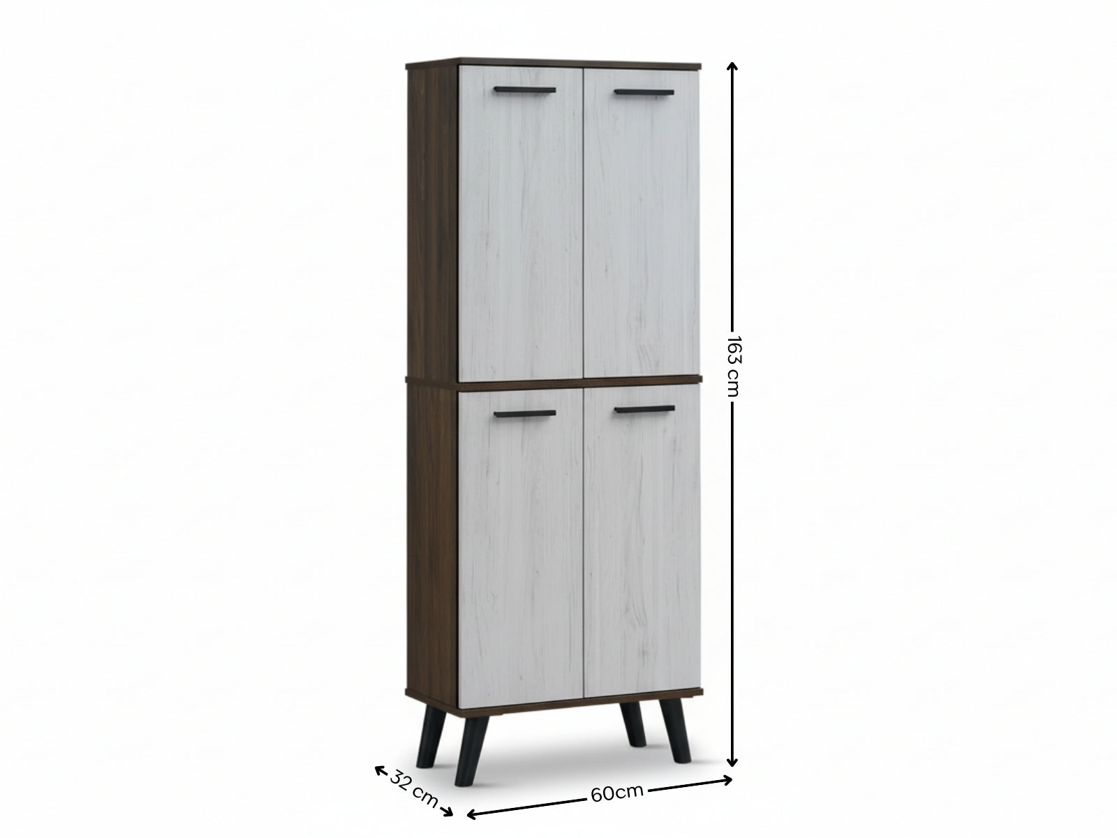 Dallars 4-Door Shoe Storage Cabinet