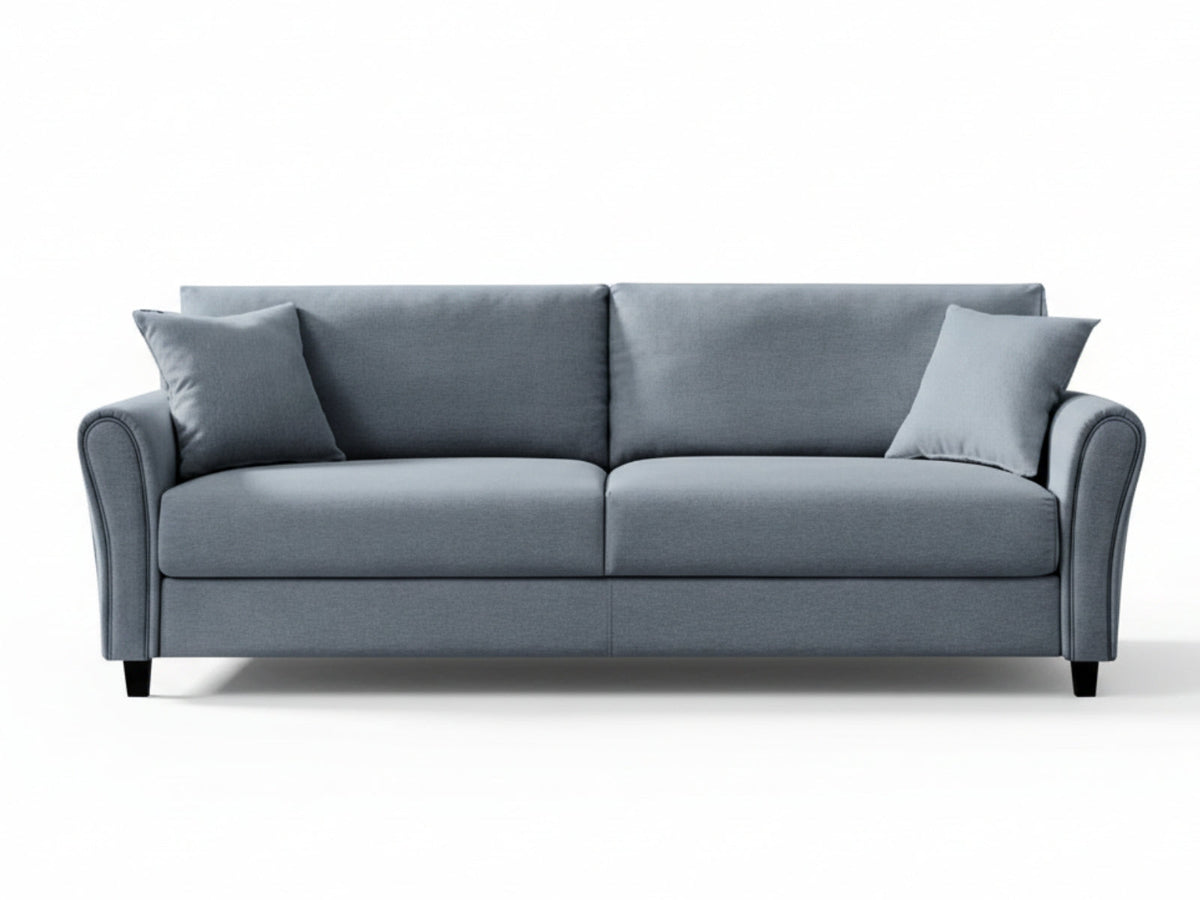 Cozza Linen Sofa - Blue